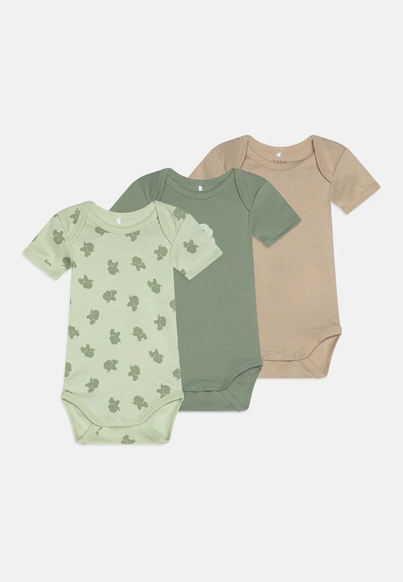 UK Factory Outlet Name it NBMBODY ELEPHANT 3 PACK - Body sea foam Clothing Underwear & Nightwear Bodies