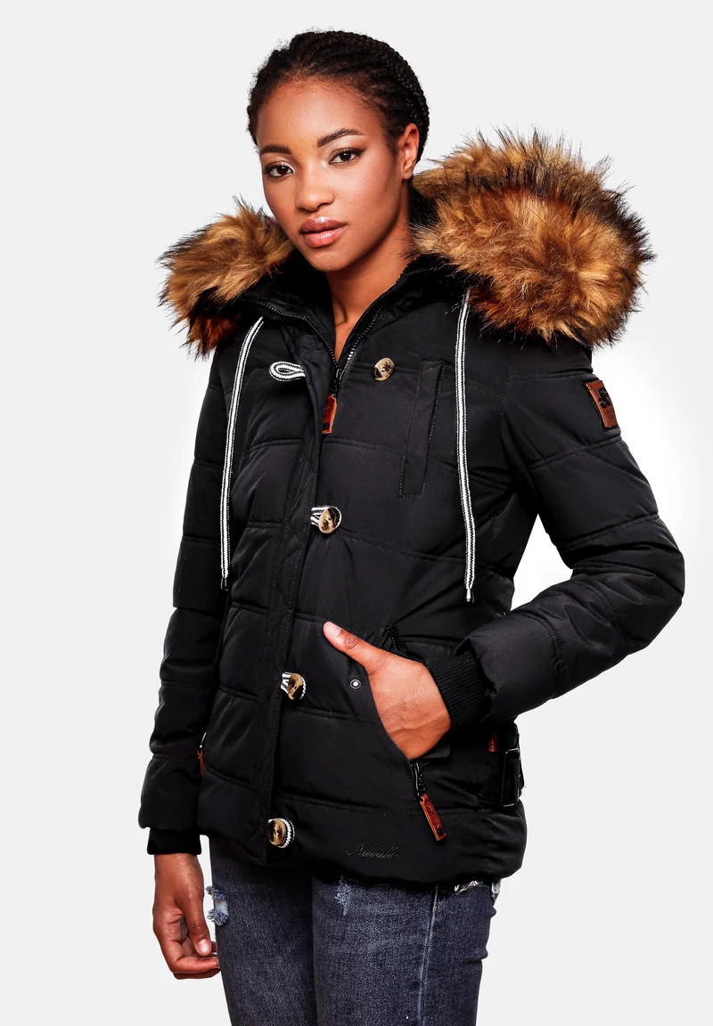 attractive price Navahoo ZOJA - Winter jacket black Clothing Jackets & Blazers Bomber Jackets