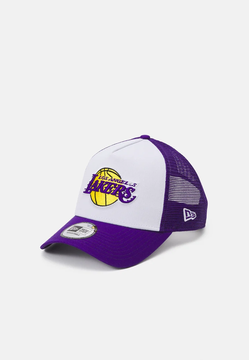 100% Satisfaction Guarantee New Era TEAM COLOUR BLOCK TRUCKER UNISEX - Cap white/purple Accessories Hats & headscarves Caps