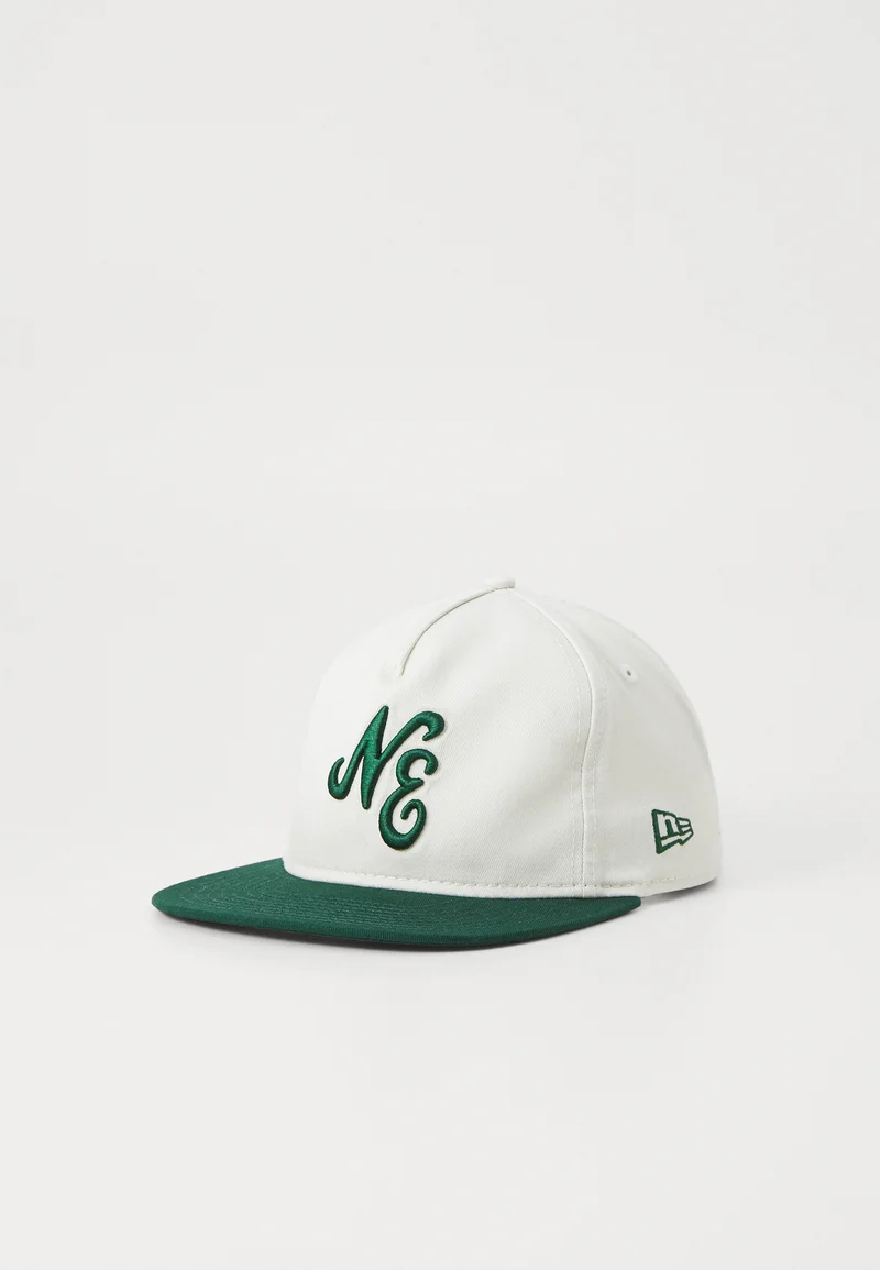 authorized dealers New Era UNSTRUCTURED GOLFER UNISEX - Cap off-white/dark green Accessories Beanies, hats & caps Caps