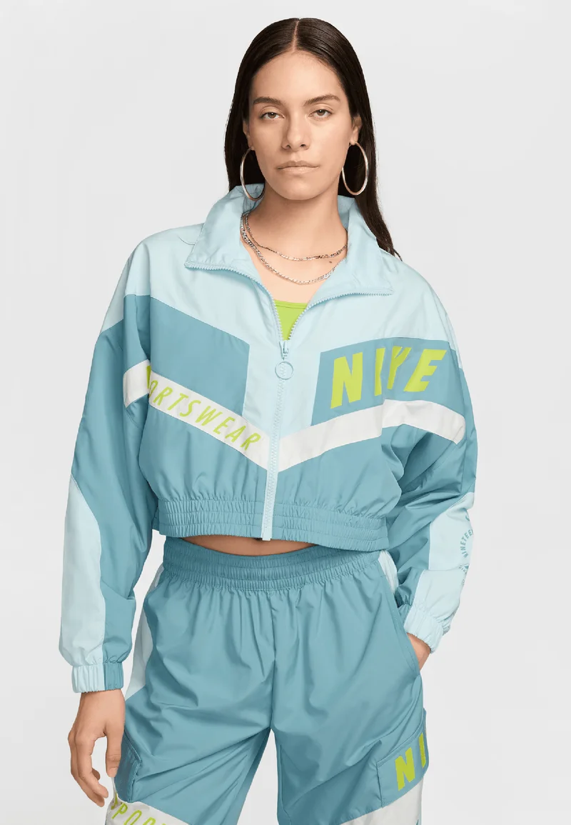 collection Nike Sportswear STREET - Training jacket glacier blue/denim turq Clothing Jackets & Blazers Bomber Jackets
