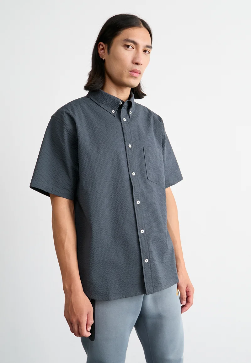 Sale Online Nike Sportswear Shirt - anthracite Clothing Sale Shirts Business Shirts
