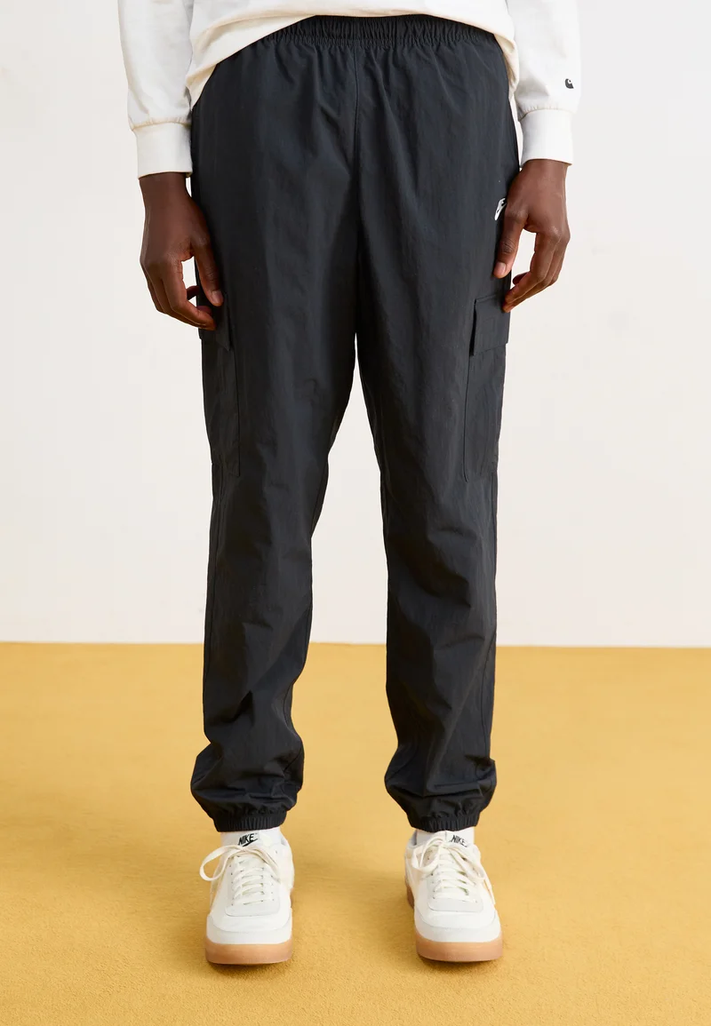 Unbeatable Offers Nike Sportswear CLUB PANT - Cargo trousers black Clothing Trousers Cargo trousers