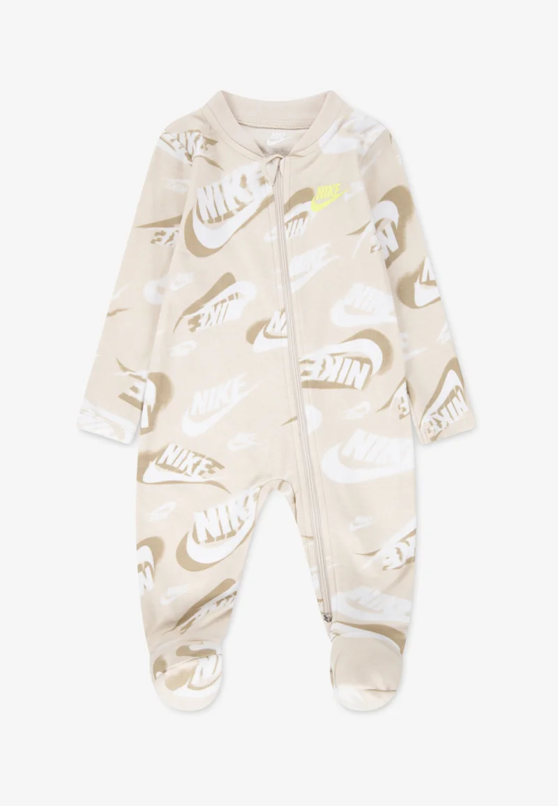 luxurious Collection Nike Sportswear FOOTED COVER - Sleep suit light orewood brown Clothing Underwear & Nightwear Bodies
