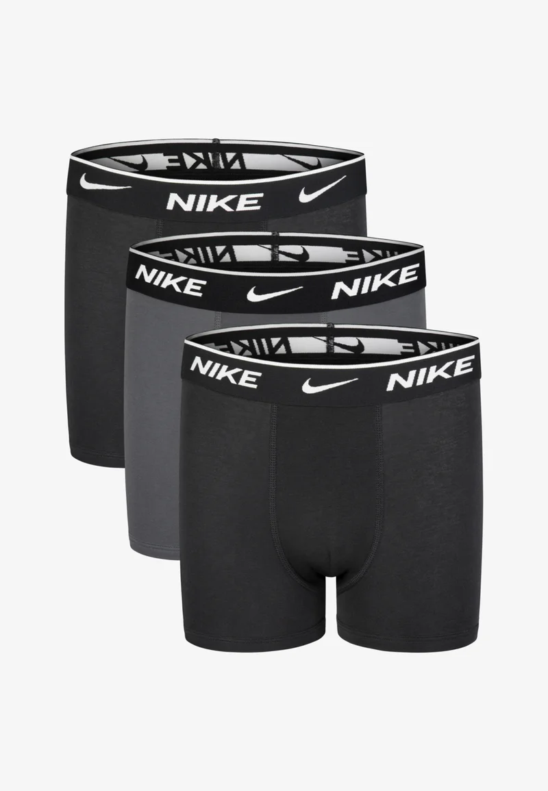 Big discount on sale Nike Sportswear ESSENTIAL BRIEF 3 PACK - Pants black/dark grey Clothing Underwear & Nightwear Underwear Bras & bustiers