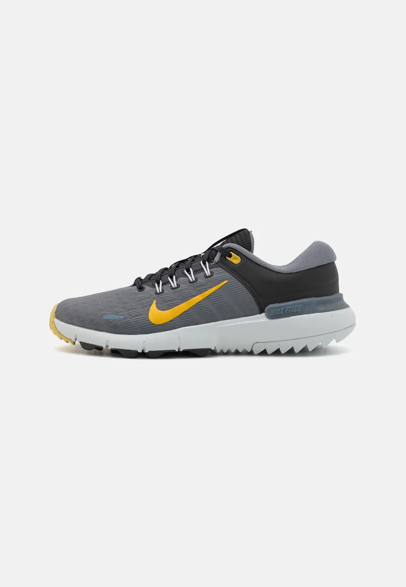 luxury lifestyle brand Nike Golf FREE GOLF - Golf shoes black/infinite gold/cool grey Sport Sale Shoes Boots