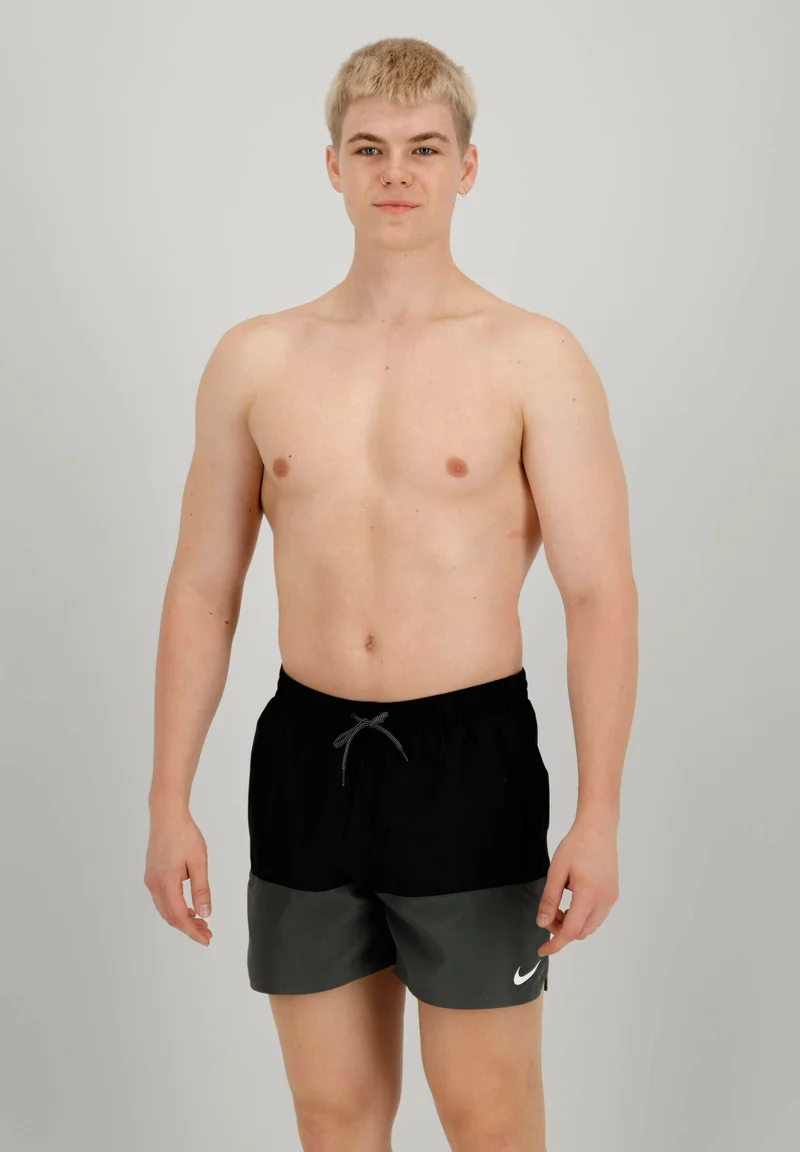 wide varieties Nike Performance SPLIT - Swimming shorts black Clothing Sale Sportswear Underwear & baselayers Board shorts