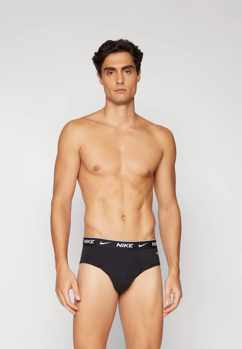 Fast Delivery Nike Underwear DAY BRIEF 3 PACK - Briefs black Clothing Sale Underwear & Socks Bathrobes