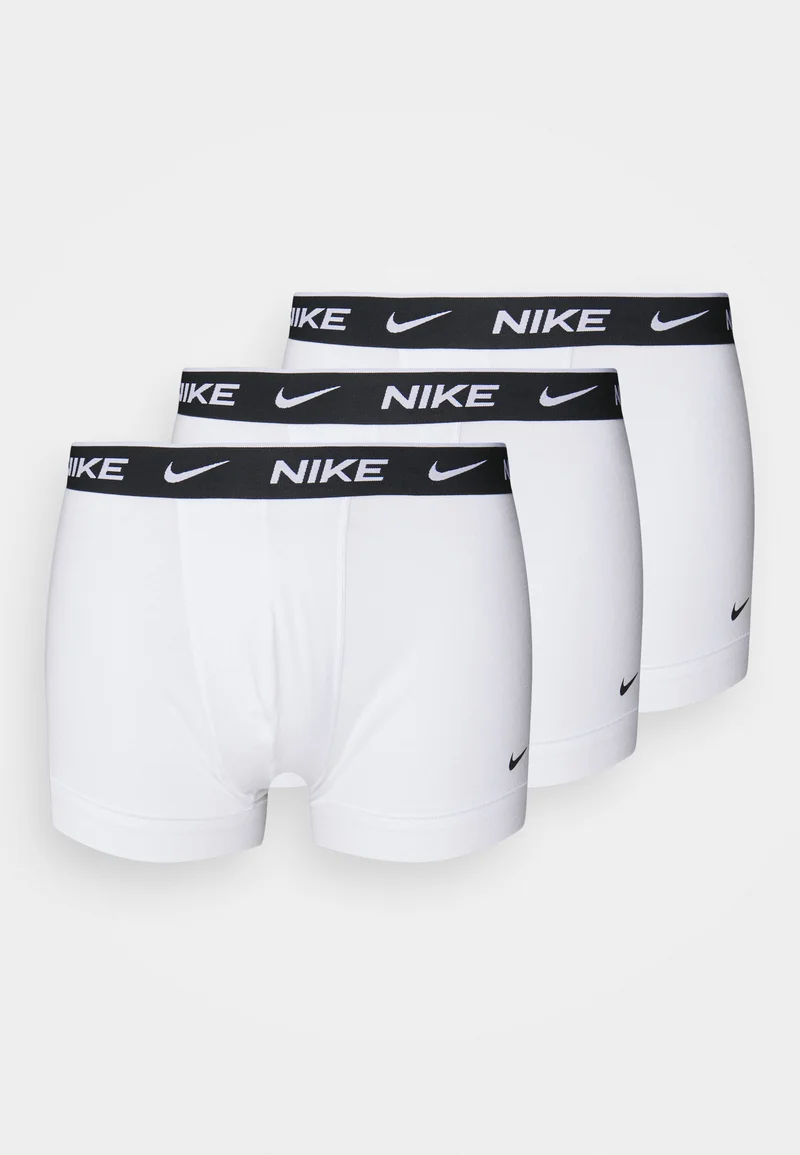 Best Discount Price Nike Underwear TRUNK 3 PACK - Pants white Clothing Sale Sportswear Underwear & baselayers Briefs & shorts