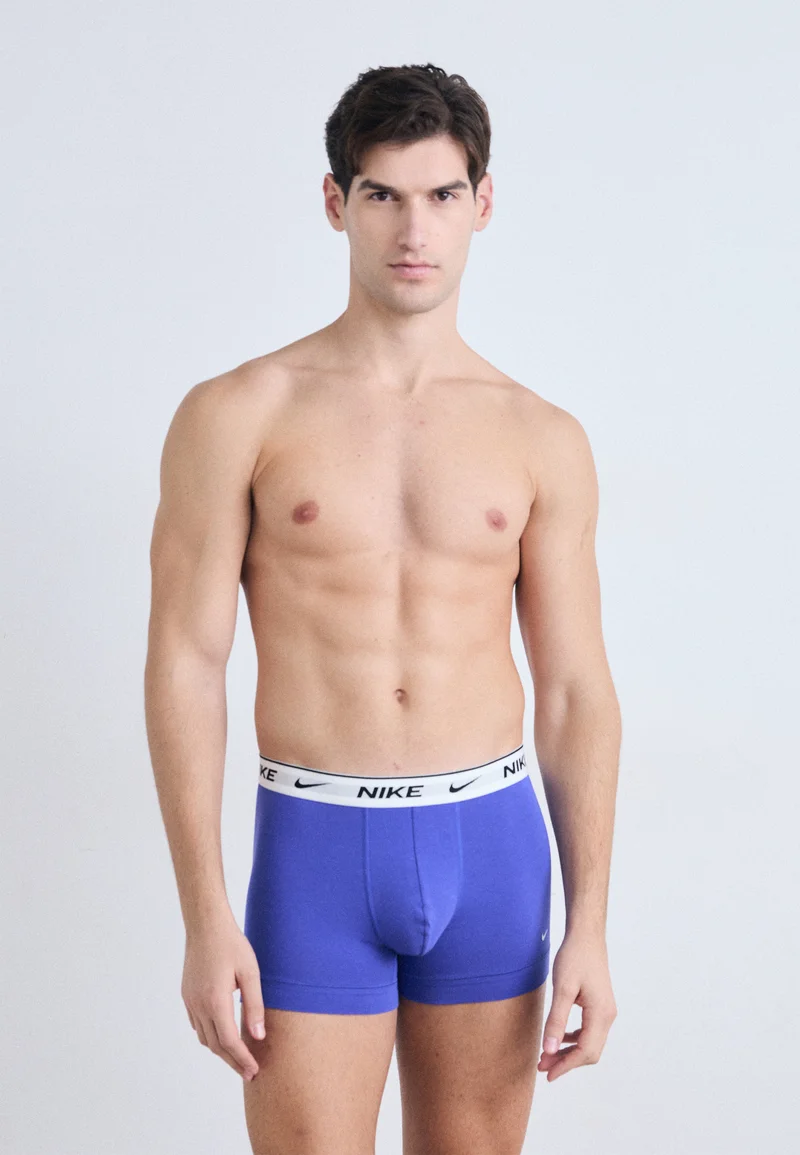 attractive design Nike Underwear TRUNK 3 PACK - Pants blue/dark blue Clothing Sale Sportswear Underwear & baselayers Briefs & shorts