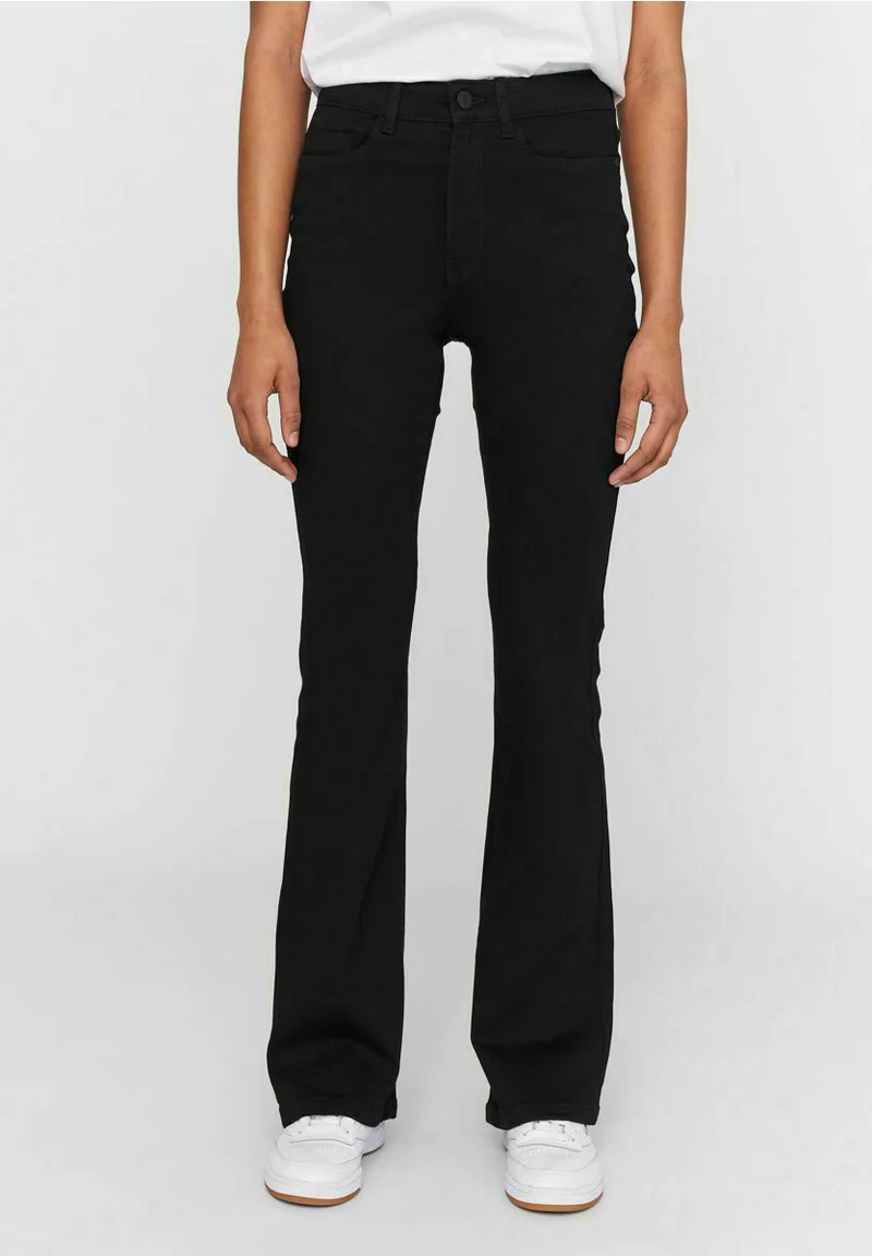 accessories Noisy May NMSALLIE  - Flared Jeans black Clothing Bootcut & Flared