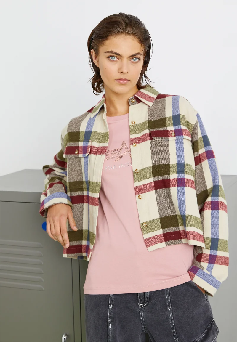 Outlet Online Obey Clothing VIOLA - Button-down blouse clay multi Streetwear Sale Streetwear Clothing Socks Blouses