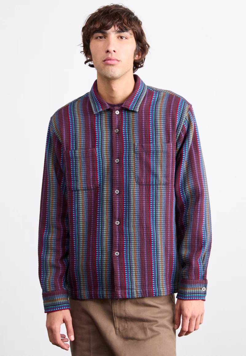 Quality Design Obey Clothing WANDERER - Shirt sepia multi Clothing Shirts Casual Shirts