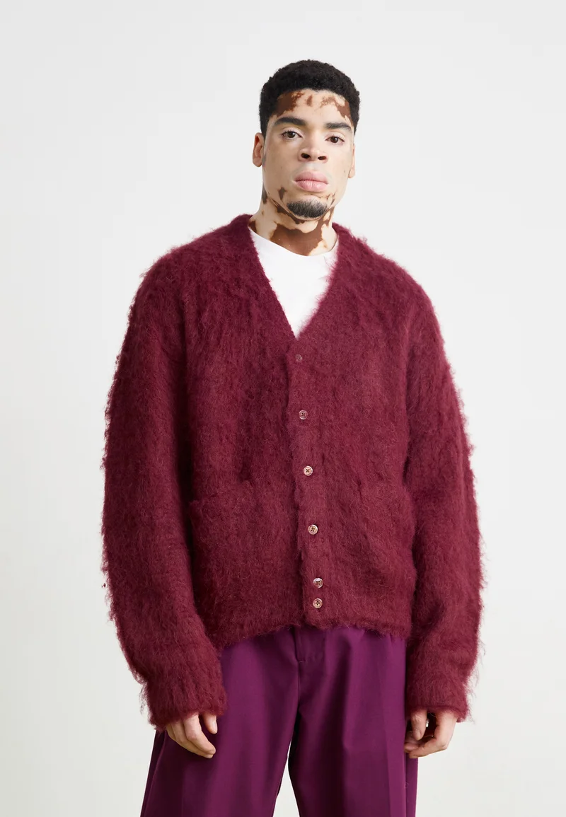 hot sale Online Obey Clothing PATRON CARDIGAN - Cardigan zinfandel Streetwear Sale Streetwear Clothing Swimwear Cardigans