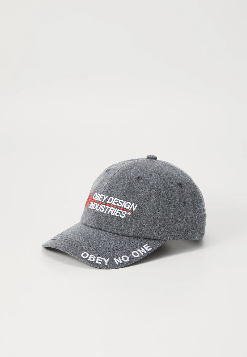 Free Shipping Obey Clothing PIGMENT INDUSTRIES UNISEX - Cap pigment black Accessories Hats & headscarves Caps