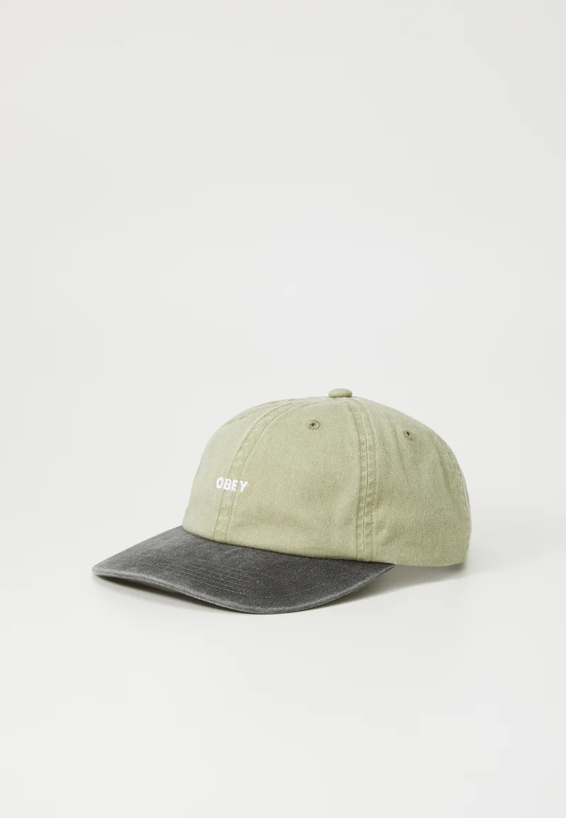 Outlet Obey Clothing BOLD 6 PANEL STRAPBACK UNISEX - Cap khaki Accessories Hats & headscarves Caps