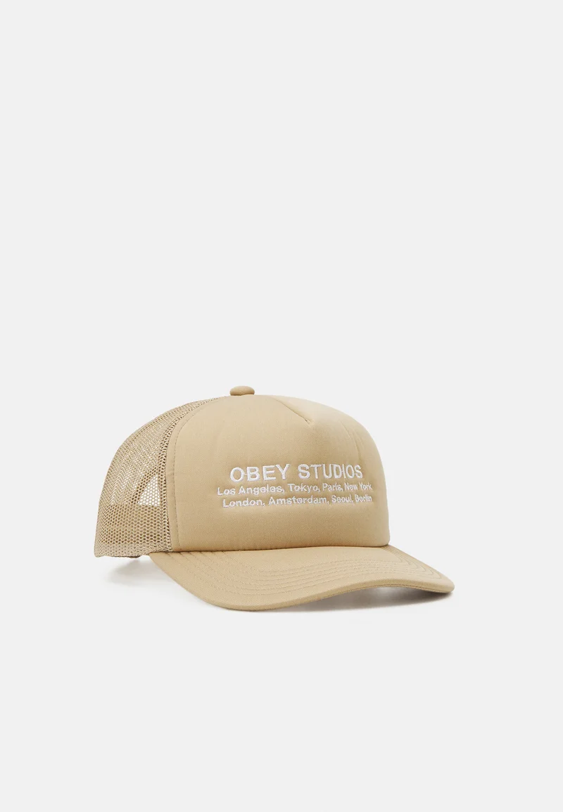 Wholesale online Obey Clothing OBEY STUDIOS TRUCKER - Cap beige Streetwear Sale Accessories Gadgets & miscellaneous Caps