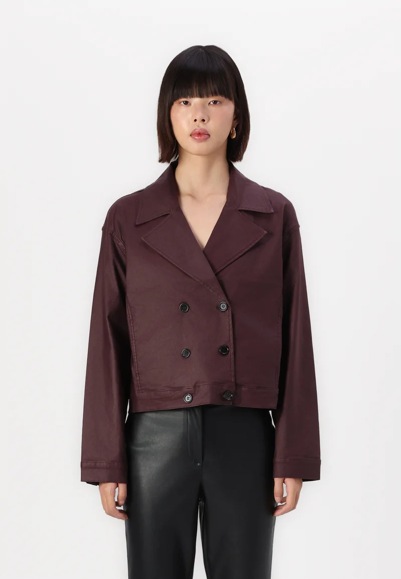 attractive price Object OBJMATTHIE JACKET  - Light jacket cabernet Clothing Jackets & Blazers Bomber Jackets