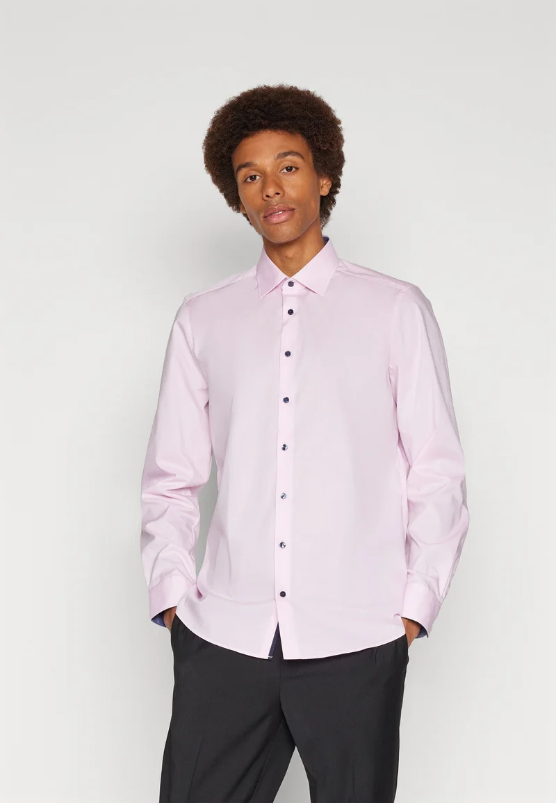 100% Genuine OLYMP Level Five Formal shirt - hellrose Clothing Shirts Business Shirts