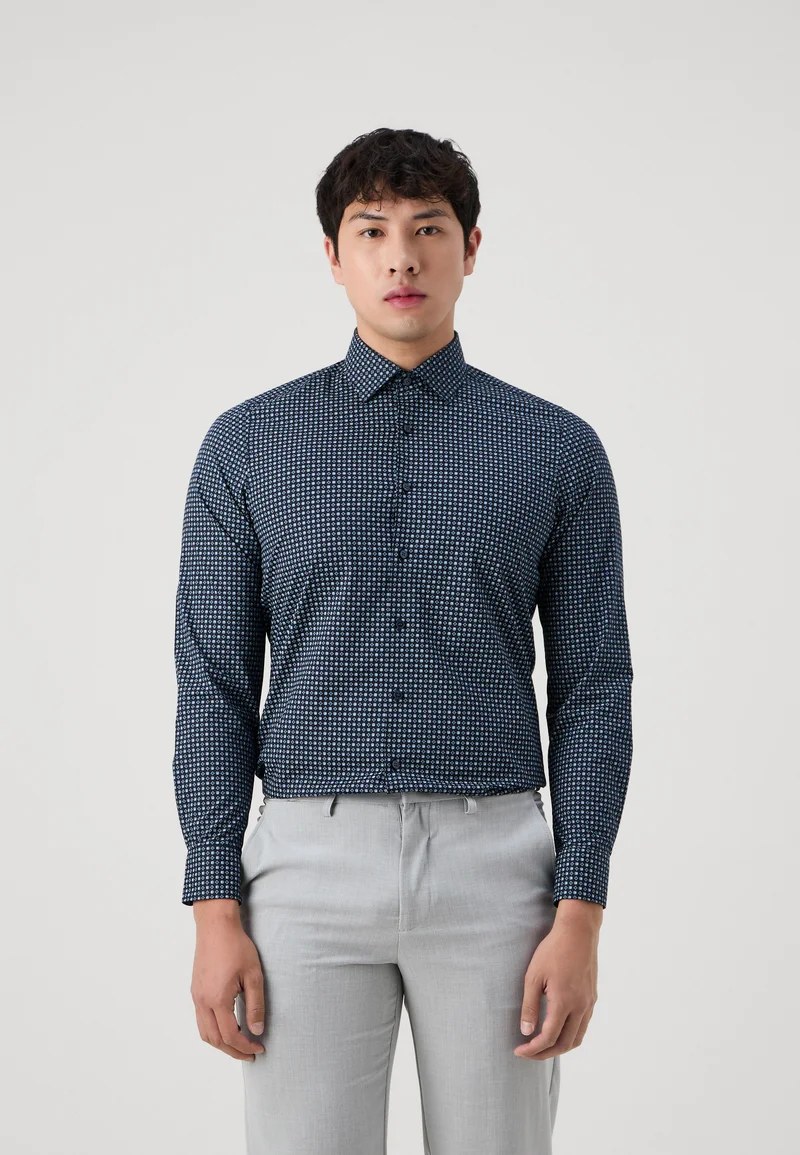 100% high Quality Guarantee OLYMP Level Five Shirt - marine Clothing Sale Shirts Business Shirts