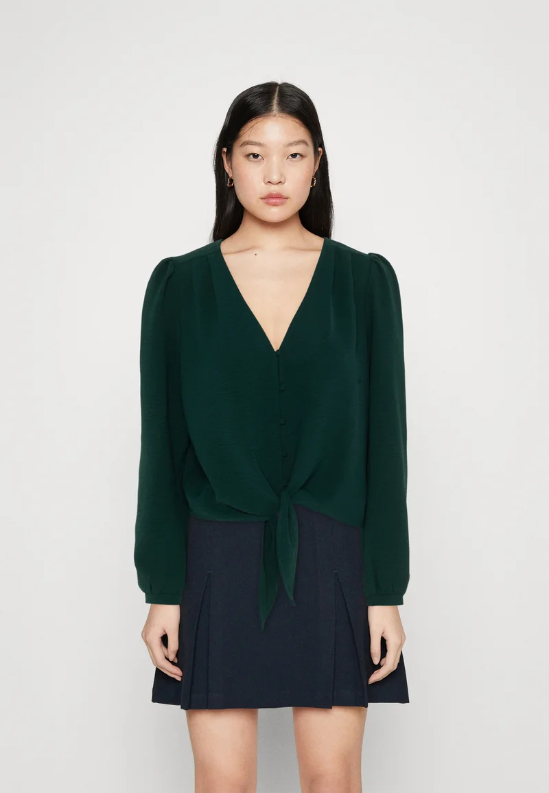 Online Retailer ONLY ONLMETTE KNOT  - Blouse ponderosa pine Clothing Shirts & Blouses Blouses