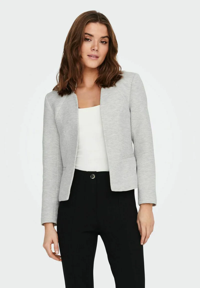 various design ONLY ONLADDY LINEA - Blazer light grey melange Clothing Jackets & Blazers Blazers