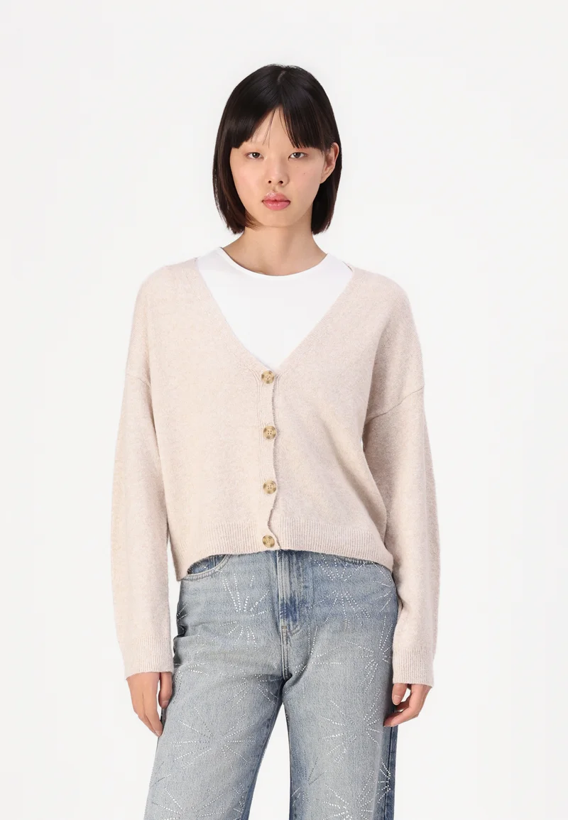 incredible prices ONLY ONLRICA LIFE V NECK - Cardigan humus Clothing Knitwear & Cardigans Cardigans
