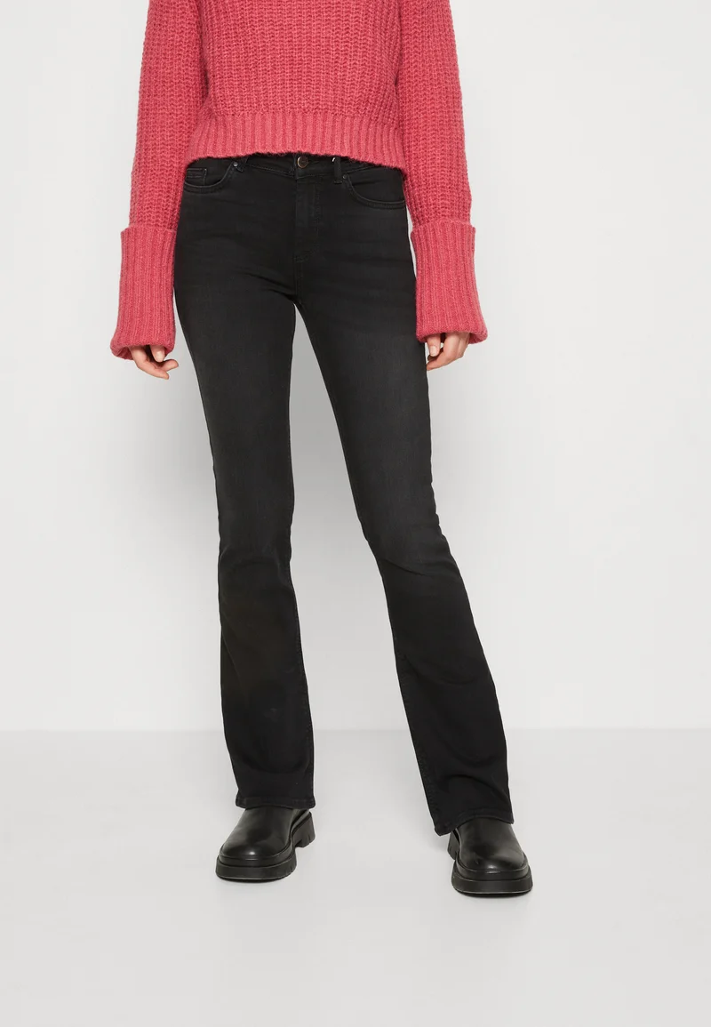 great deals ONLY ONLBLUSH - Flared Jeans black denim Clothing Bootcut & Flared