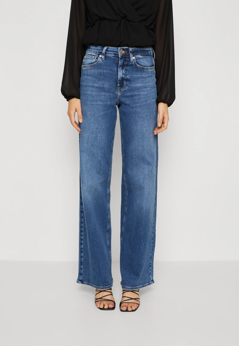 unique design ONLY ONLBLUSH MADISON WIDE  - Bootcut jeans medium blue denim Clothing Jeans Bootcut & Flared