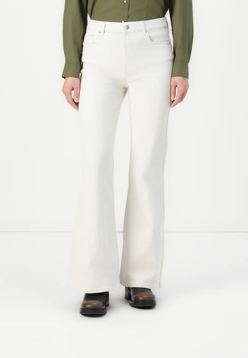 New Arrival ONLY ONLHENNI LIFE RETRO - Flared Jeans ecru Clothing Bootcut & Flared