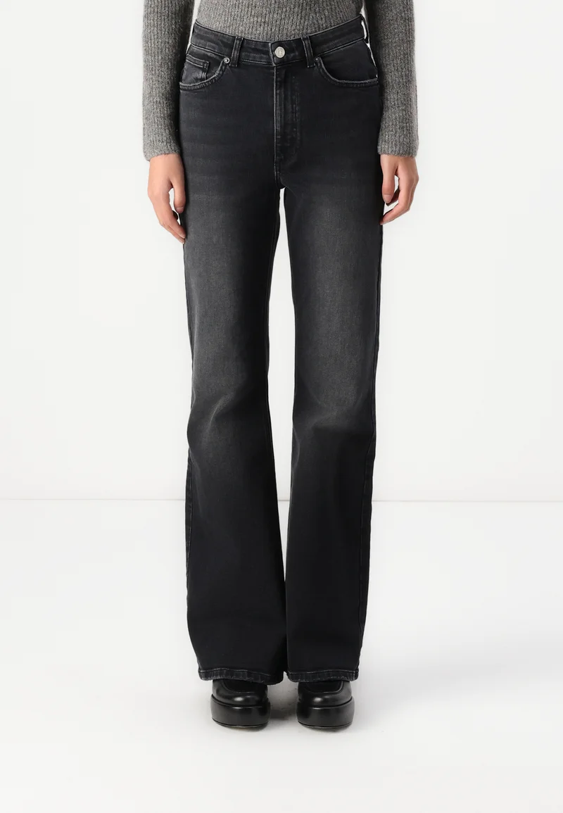 100% high Quality Guarantee ONLY ONLJUICY FLARED - Flared Jeans washed black Clothing Bootcut & Flared