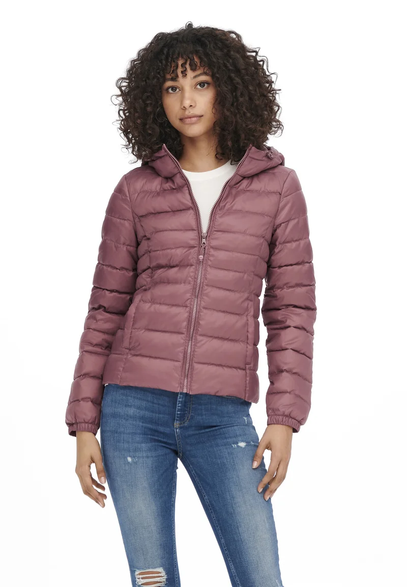 100% quality guarantee ONLY ONLTAHOE HOOD JACKET - Light jacket rose brown Clothing Jackets & Blazers Bomber Jackets