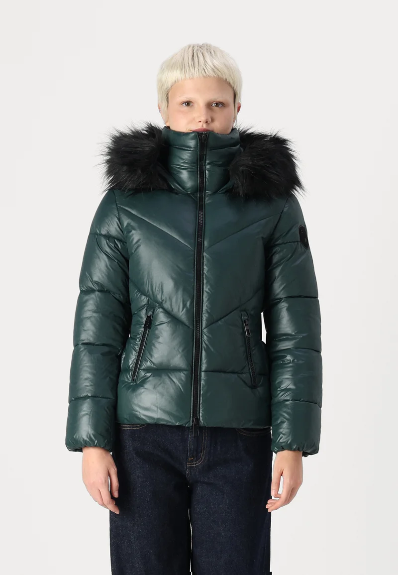 attractive price ONLY LIFE CC OTW - Winter jacket scarab/black Clothing Jackets & Blazers Bomber Jackets