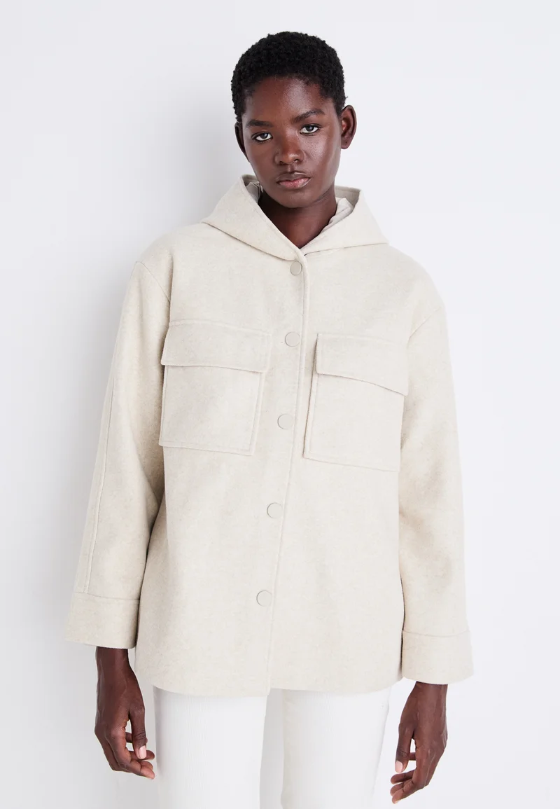 attractive price ONLY ONLAUGUSTA HOOD JACKET  - Light jacket pumice stone Clothing Jackets & Blazers Bomber Jackets