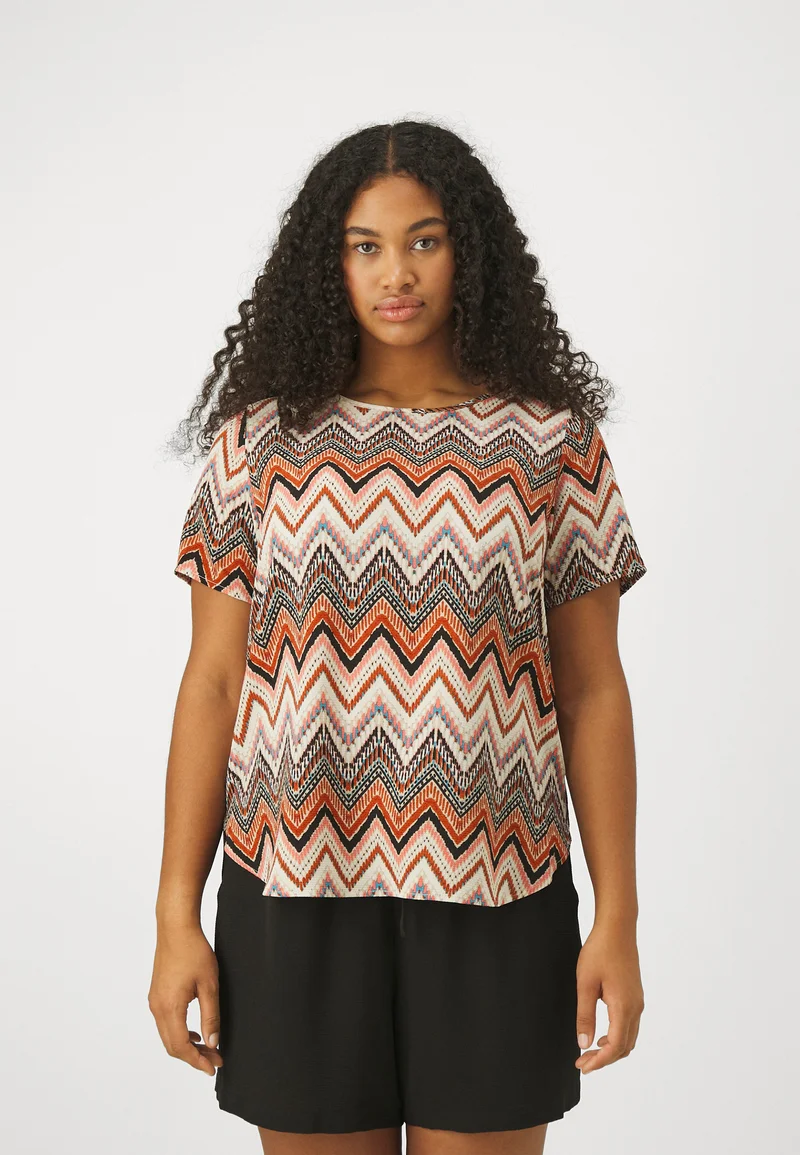 Clearance Prices ONLY Carmakoma CARVICA LIFE - Blouse cloud dancer  Clothing Shirts & Blouses Blouses