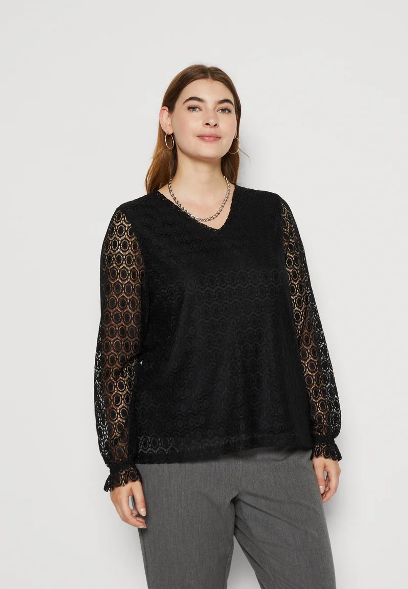 100% Satisfaction Guarantee ONLY Carmakoma CAREMILA - Blouse black Clothing Shirts & Blouses Blouses