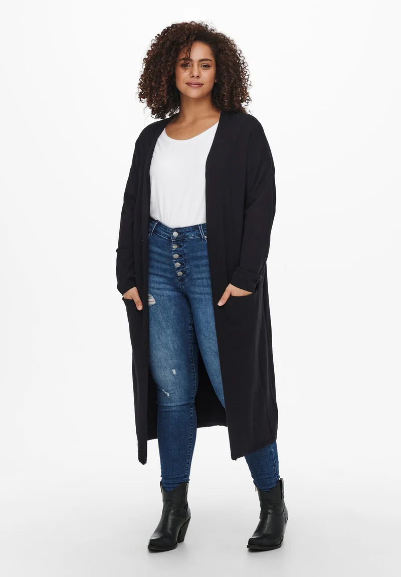 quality and quantity assured ONLY Carmakoma Cardigan - schwarz-2 Clothing Knitwear & Cardigans Cardigans