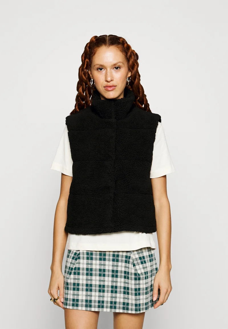 USA official online shop ONLY Tall ONLSANDRA WAISTCOAT - Waistcoat black Clothing Jackets & Blazers Bomber Jackets