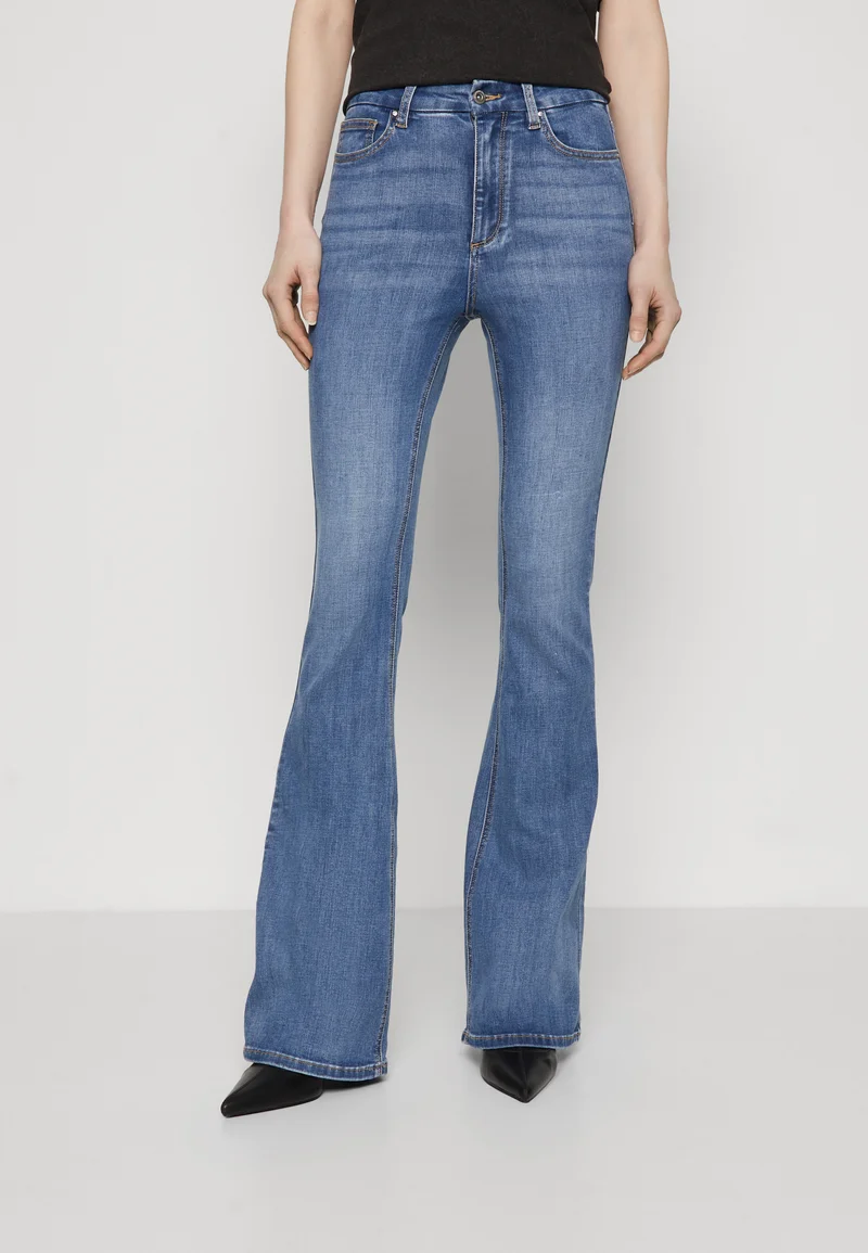 Official ONLY Tall ONLAPRIL - Flared Jeans medium blue denim Clothing Bootcut & Flared