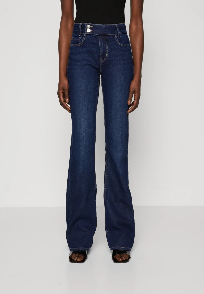 amazing selection ONLY Tall ONLPAOLA - Flared Jeans dark blue denim Clothing Bootcut & Flared