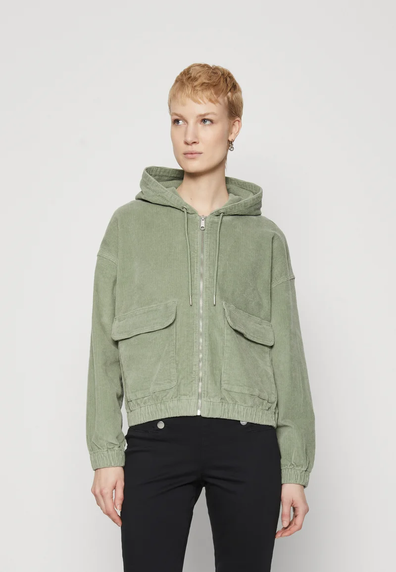accessories ONLY Tall ONLKENZIE JACKET - Summer jacket green Clothing Jackets & Blazers Bomber Jackets