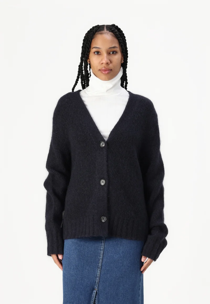 high-end Marc O'Polo DENIM LONGSLEEVE - Cardigan blue depths Clothing Knitwear & Cardigans Cardigans