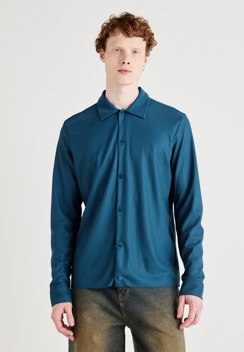 super quality Only & Sons ONSKARI SILVIO PLISSEE - Shirt legion blue Clothing Sale Shirts Business Shirts