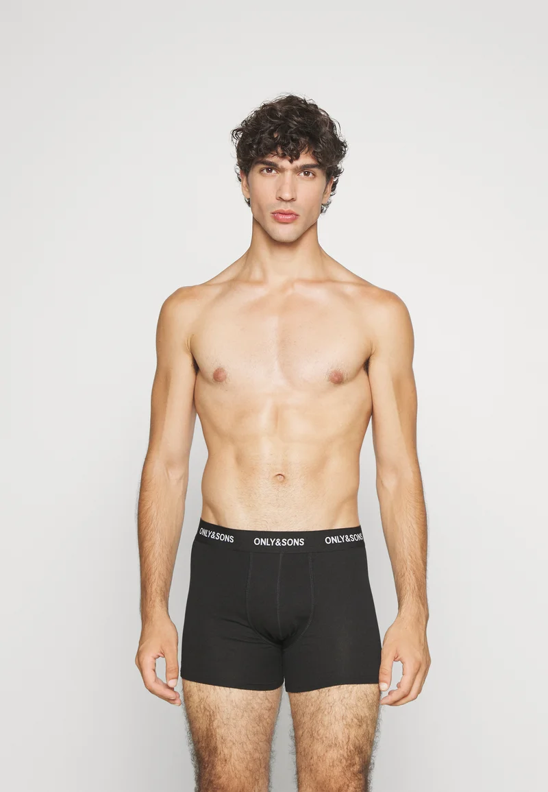 Clearance Prices Only & Sons ONSFITZ SOLID TRUNK 5 PACK - Pants black Clothing Underwear & Socks Underpants Boxer shorts