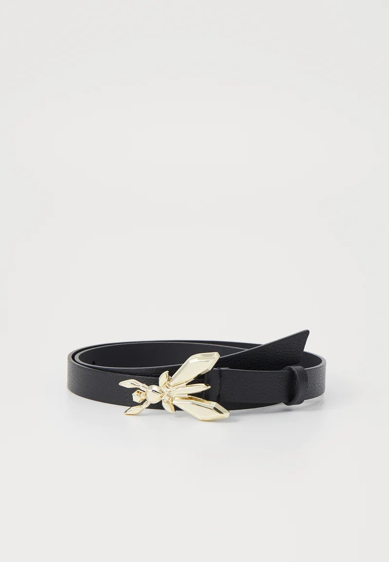 Most Fashionable Outlet Patrizia Pepe BELT - Belt black/light gold-coloured Accessories Belts Casual belts