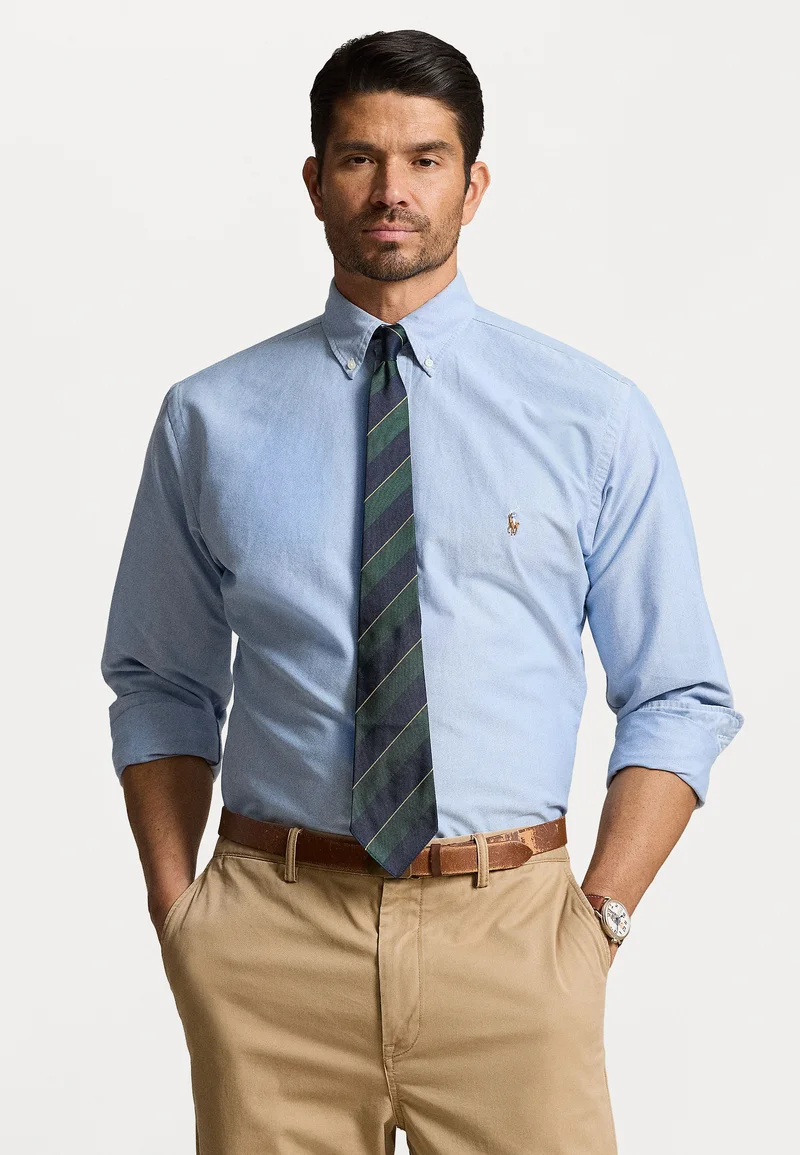 newest collection Polo Ralph Lauren Big & Tall LONG SLEEVE SPORT SHIRT - Shirt blue Clothing Shirts Casual Shirts