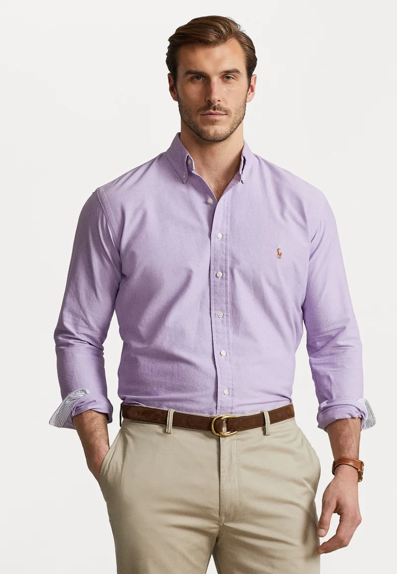 luxuriant in design Polo Ralph Lauren Big & Tall THE ICONIC OXFORD SHIRT - Shirt thistle Clothing Shirts Casual Shirts