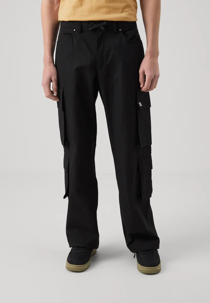 low price PEQUS UNISEX - Cargo trousers black Clothing Trousers Cargo Trousers
