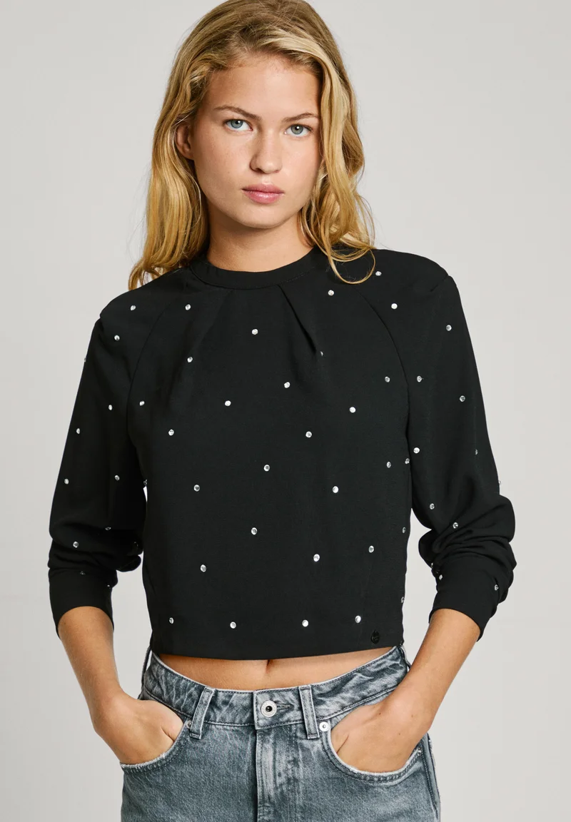 Various Colors Pepe Jeans AVA - Blouse black Clothing Shirts & Blouses Blouses