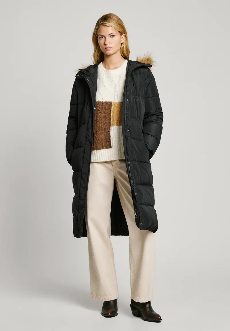 UK store Pepe Jeans BELLA - Outdoor jacket black Clothing Jackets & Blazers Bomber Jackets